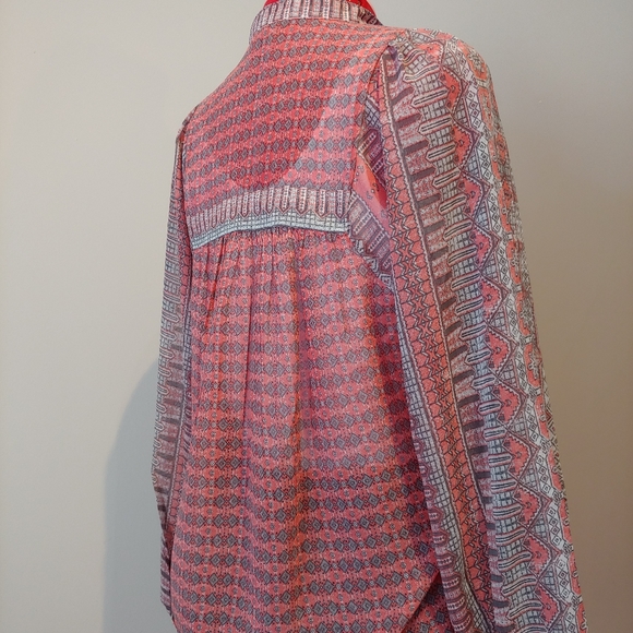 NWOT Lucky Brand Peasant Top - Picture 3 of 7